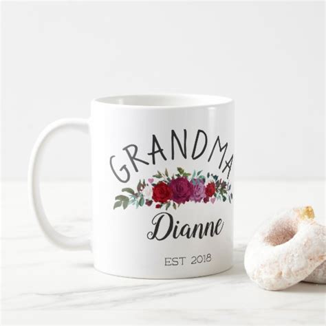 Custom Grandma Coffee Mug