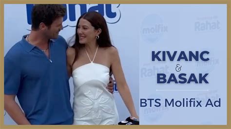 Kivanc Tatlitug Basak Dizer BTS Molfix Ad 2 English 2023 YouTube