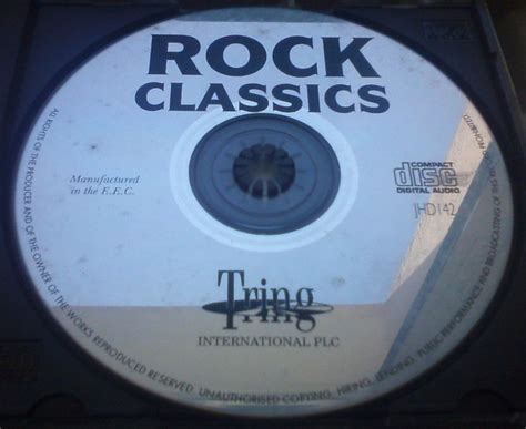 Various Rock Classics The Earthquake Album Cd Album Comp