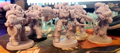 Finally Got Around To Printing Up These Heavy Intercessors Rprintedwarhammer