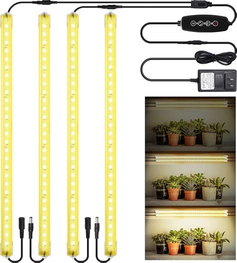 Amazon Mosthink Led Grow Light Strips Packs W Full Spectrum