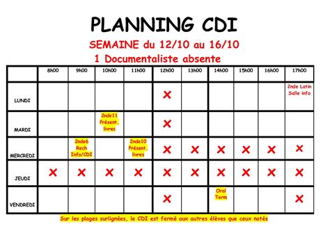 Calaméo Planning Cdi 12oct