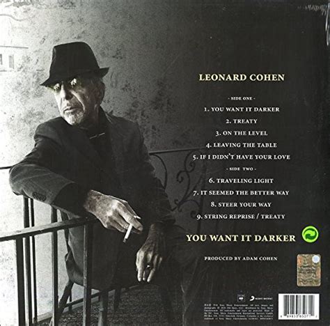 You Want It Darker - Vinyl - Leonard Cohen