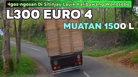 Muatan 1500 L L300 Euro 4 Di Tanjakan Sitinjau Lauik Kalibawang