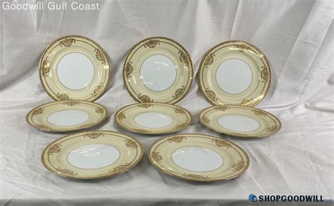 Set Of 8 Noritake Dinner Plates ShopGoodwill