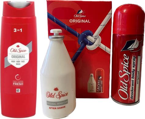 Old Spice Original Set After Shave 100 Ml Douchegel 250 Ml