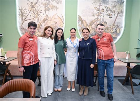 Vice President Of Heydar Aliyev Foundation Leyla Aliyeva Visits