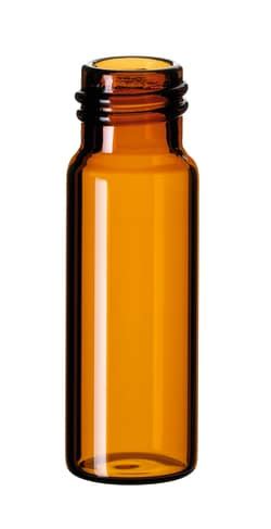 Fisherbrand Screw Neck Vial 13 425 Thread Glass 4mL Amber Vials