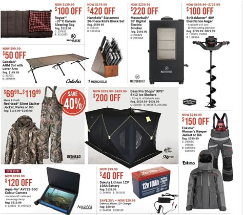 Cabela S Canada Boxing Week Sale Flyers Save Up To Off Hot