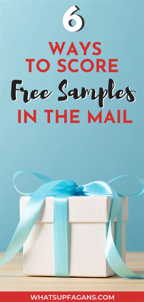 6+ Legit Ways to Score Free Samples in the Mail (Some Monthly!)