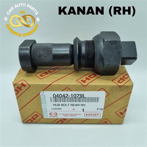 BAUT RODA BELAKANG HUB BOLT REAR KANAN RH HINO LOHAN HOP GARANSI