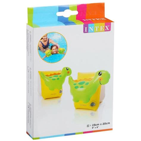 Intex Dinosaur Arm Bands For Ages 3 6 56664np