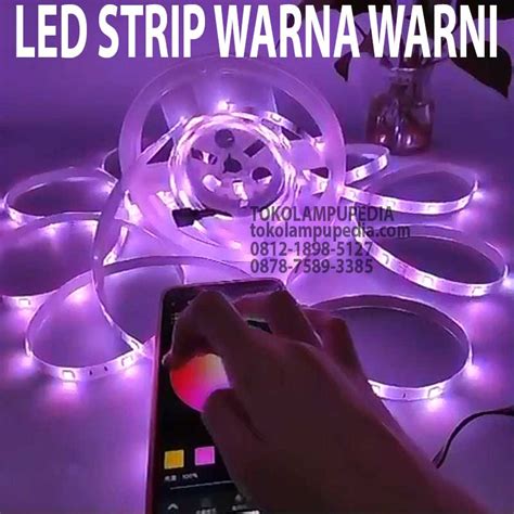 Jual Lampu Strip Warna Warni Rgb Led Toko Lampupedia