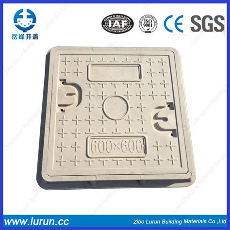 En Smc Bmc Composite Square Manhole Cover China Fiber Glass