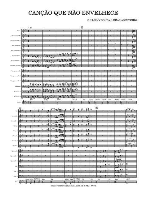 A Canção Que Não Envelhece - Letra de "Canção Que Não Envelhece" | PDF | Jazz | Music Of The African ...