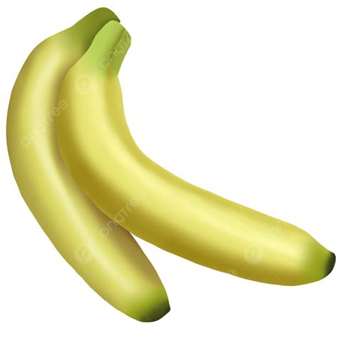 Banana Fruit Illustration Banana Yellow Banana Fruit Png Transparent