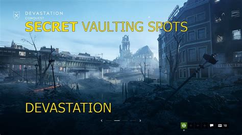 Secret Vaulting Spots On Devastation Battlefield 5 Youtube