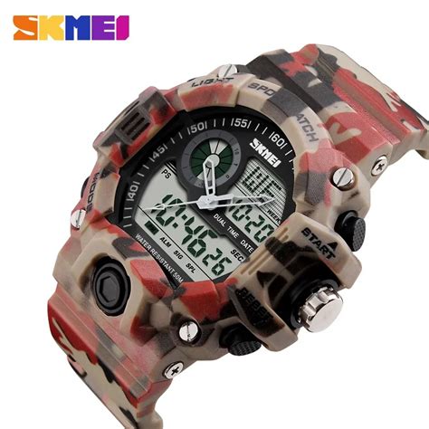 2016 Style Camo Led Digital Watch Fashion Sport Watches Men Luxury