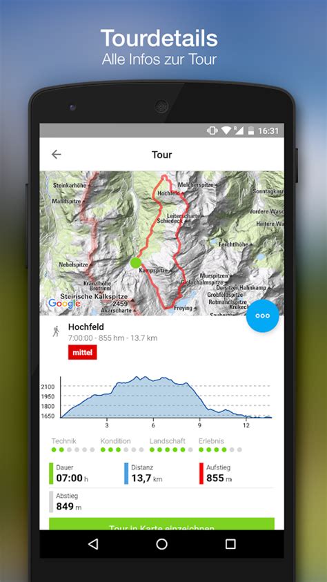 Bergfex Touren Gps Tracking Android Apps Auf Google Play