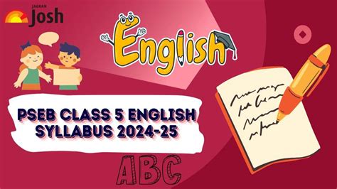 Pseb Class 5 English Syllabus 2024 2025 Download Class 9th Ncc