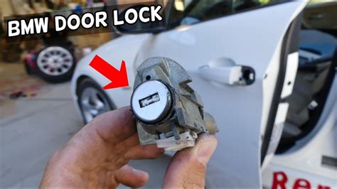 How To Replace Cylinder Door Lock On Bmw E E E E Youtube