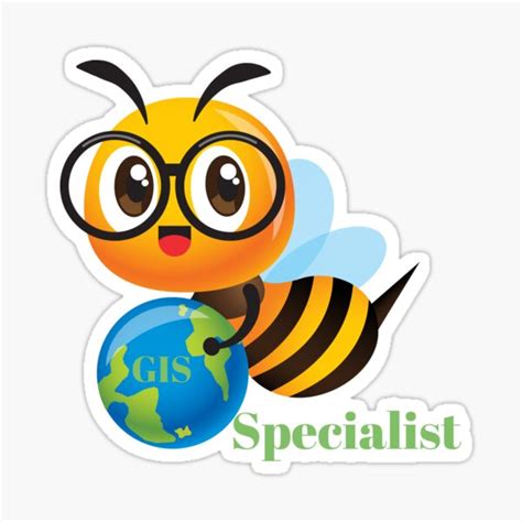 Bee Gis Specialist Sticker For Sale By Ioanaic Redbubble