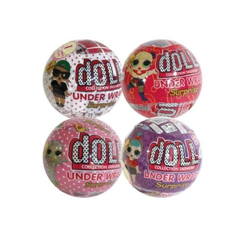 Boneca Que Vem Na Bolinha - Boneca Doll Bolinha Surpresa Mini Boneca Collection Surprise ...