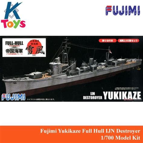 Jual Fujimi Yukikaze Full Hull Imperial Japanese Navy Destroyer 1 700