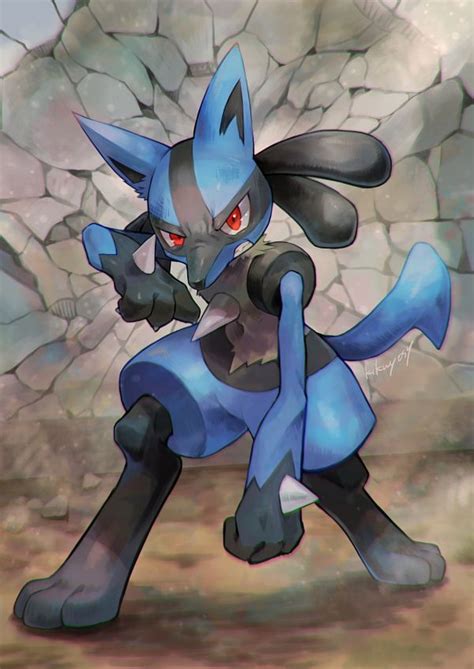 Lucario Pokémon Image By Kikuyosy 3671079 Zerochan Anime Image Board