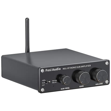 Buy Fosi Audio M Bt Bluetooth Watt Subwoofer Amplifier Home