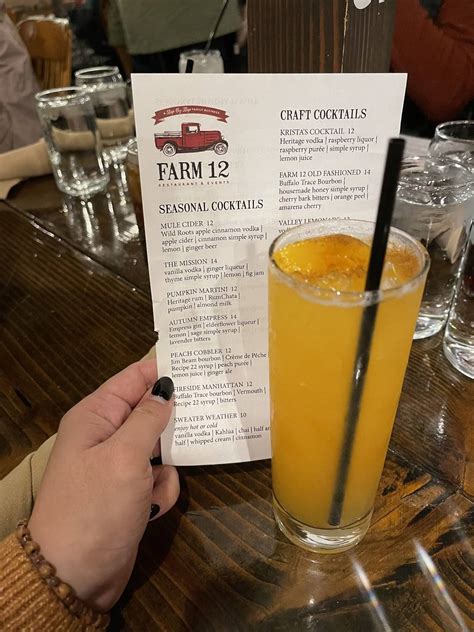 Menu At Farm 12 Restaurant Puyallup