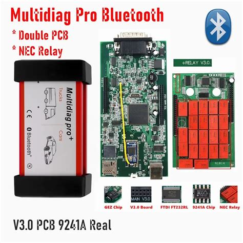 Multidiag Pro V2017 R3 2016R1 Gr Tis Keygen Bluetooth V3 0 Verde PCB