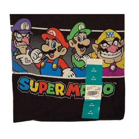 Nintendo Shirts Super Mario Bros Nintendo Unixex Tshirt Mario Luigi