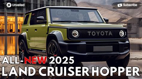 Imagined 2025 Toyota Land Cruiser Hopper Features A Rugged Yet Stylish