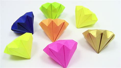 How To Make An Origami Diamond Step By Step Guide Easy Origami Tutorial