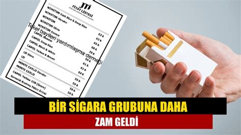 Bir Sigara Grubuna Daha Zam Geldi Kand Ran N Sesi Haberin Do Ru Adresi