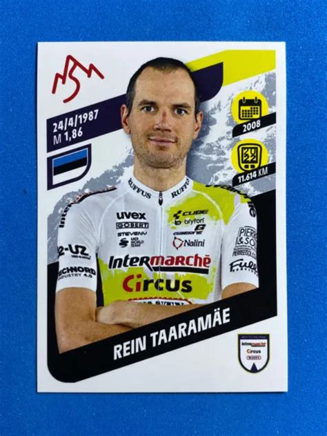 FIGURINE STICKERS PANINI Tour De France 2023 N 167 Rein Taaramae EUR