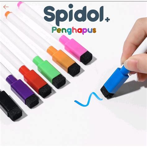 Jual SPIDOL WIPE CLEAN Merupakan Spidol White Board. Spidol Keren Ini