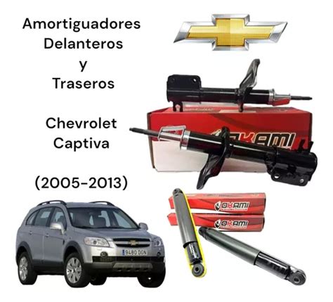 Amortiguadores Delanteros Y Traseros Chevrolet Captiva Mercadolibre