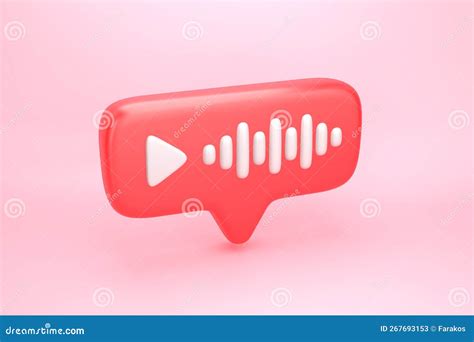 Voice Message Audio Chat And Record Play Bubble Vector Messenger