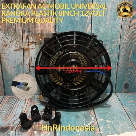 Jual Extrafan Ac Mobil Universal Rangka Plastik Inch Inci Volt