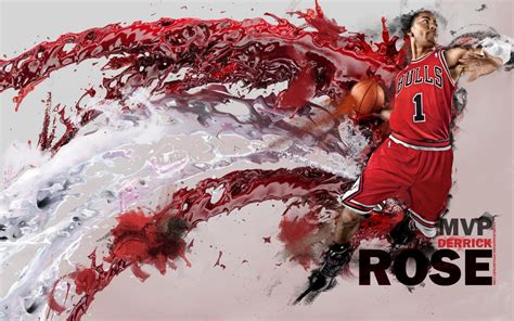 Derrick Rose Mvp Wallpaper By Ishaanmishra On Deviantart