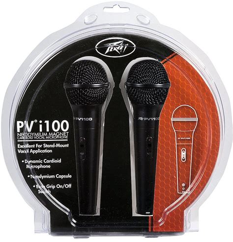 PEAVEY PVi100 MIC 2DB MIKROFON CSOMAG