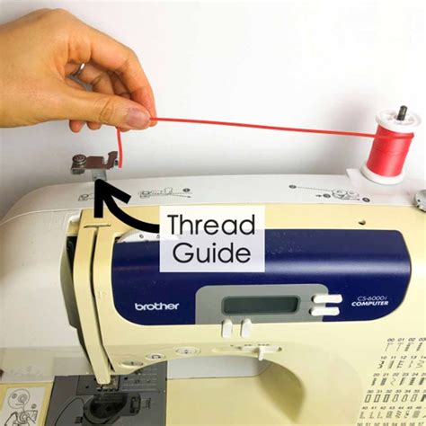 How To Thread A Brother Sewing Machine For Beginners Detailed Pictures