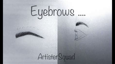 Tips To Draw An Eyebrows For Beginners Easy Step By Step Realistic Art