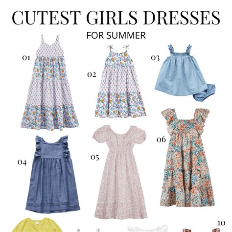 10 high quality girls summer dresses with LOW prices! - Mint Arrow