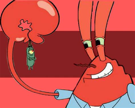 Plankton And Mr Krabs