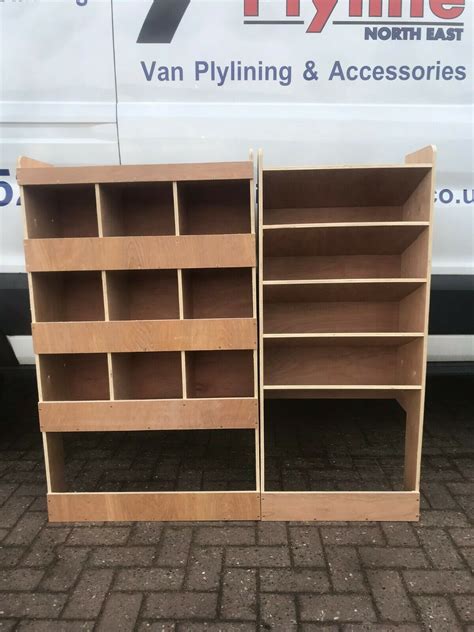 Renault Trafic Van Shelving Racking Lwb Plywood System Case Storage