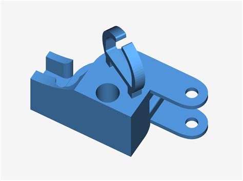 K1 Chain Link Rear Support By Bcm Home Lab Download Free Stl Model