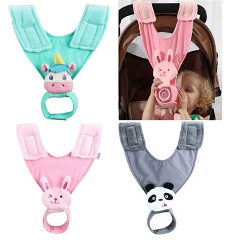 Creative Cute Baby Carriage Animal Feeding Milk Bottle Holder Newborn ...